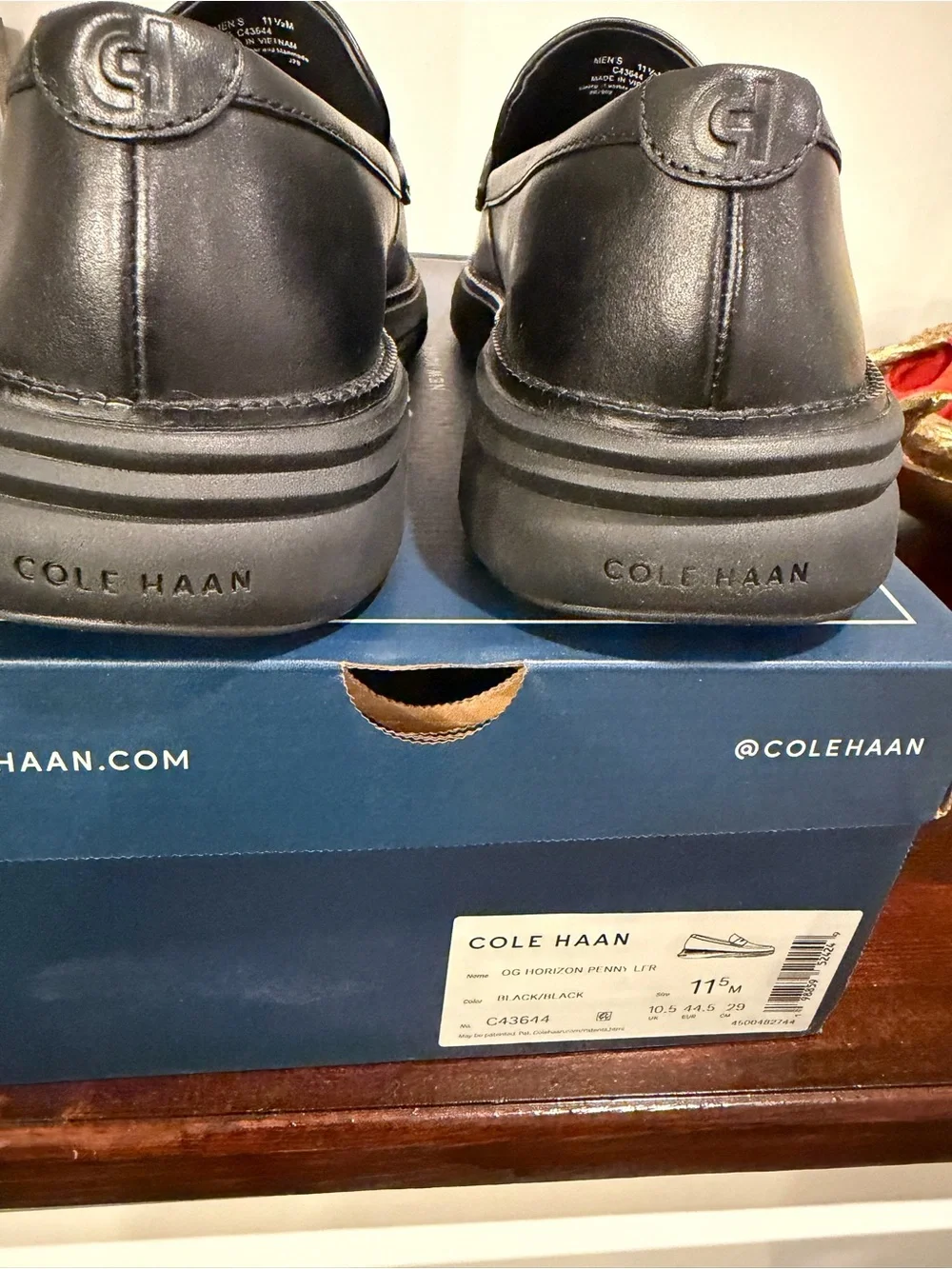 New in box Cole Haan OG Horizon Penny Loafer Leather Slip-On Loafers